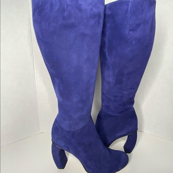 Audley‎ 🌟HP🌟London purple high heels boots. - Picture 7 of 13